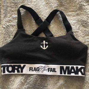 Flag Nor Fail Sports Bra